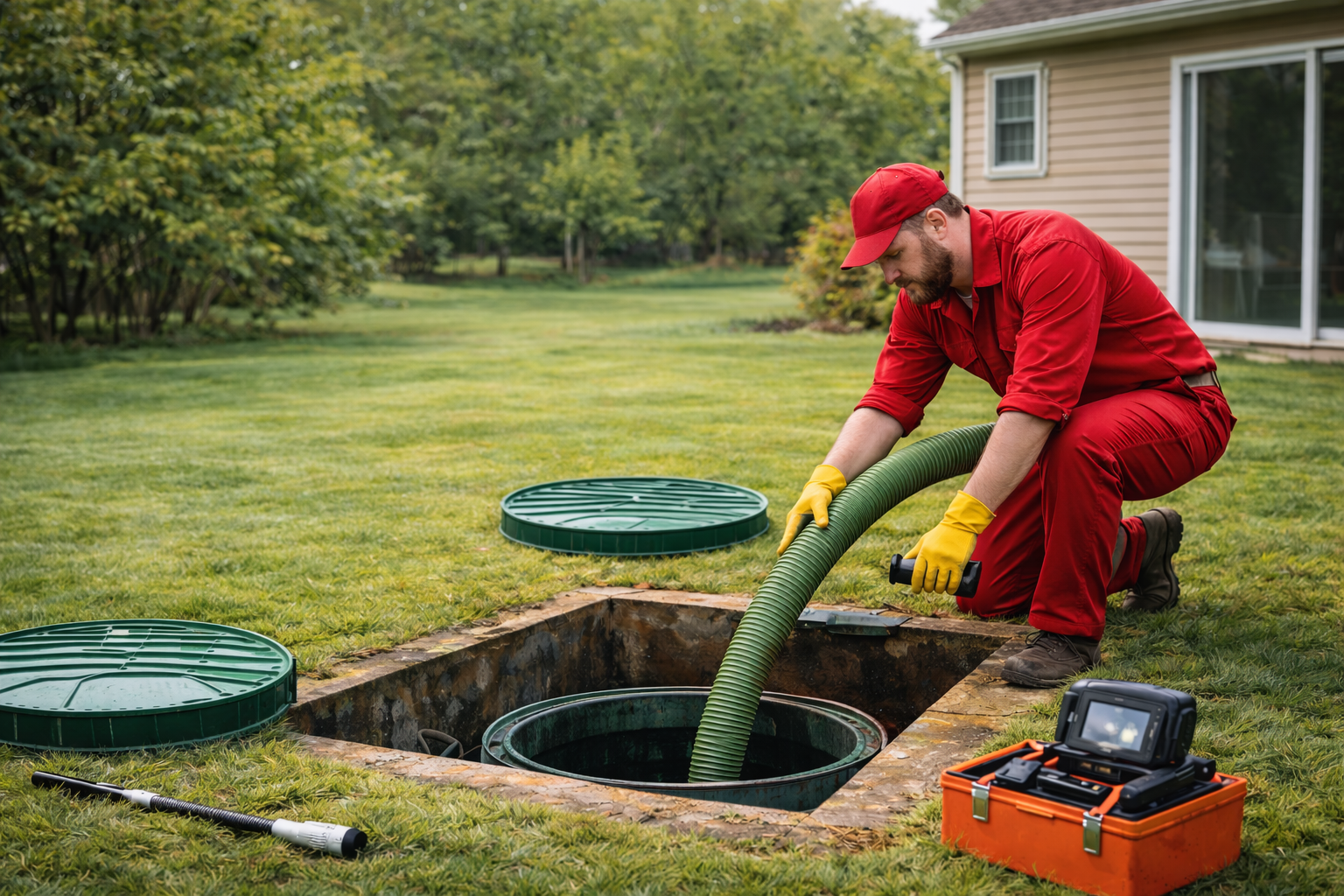 Septic installer